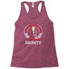 he might find a rabbit in there but hell never find dignity Racerback Tank