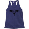 the crow Racerback Tank