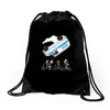 stranger peanuts Drawstring Bags