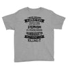 Super Cool Stepmom Of A Freaking Awesome Granddaughter Youth Tee