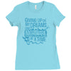 giving up on my dreams Ladies Fitted T-Shirt
