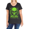 santa carla   murder capital of the world! Ladies Curvy T-Shirt