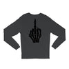 Flipping Someone Off Long Sleeve Shirts