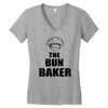 the bun baken Women's V-Neck T-Shirt