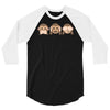 new! monkey 3/4 Sleeve Shirt
