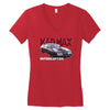 mad max interceptor ideal birthday gift or present Women's V-Neck T-Shirt