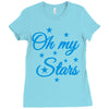 oh my stars adult Ladies Fitted T-Shirt