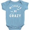 witches be crazy Baby Bodysuit