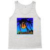 florida palm trees sunset Tank Top