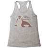 seal of reproval Racerback Tank