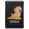 yoga pug exhale iPad Mini Case