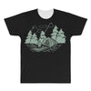 Camping Green All Over Men's T-shirt