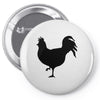 Chicken and Little Chick Pin-back button
