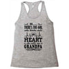There's This Girl Who Kinda Stole My Heart Grandpa Racerback Tank