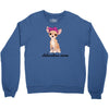 chihuahua mom Crewneck Sweatshirt