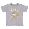 Born April  Multitasking Problem Solving Tees Toddler T-shirt
