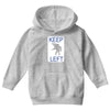 keep left shark Youth Hoodie