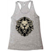 lion head Racerback Tank