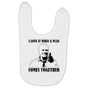 i love it when a plan comes together Baby Bibs