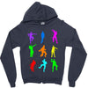 Fortnite Dance Zipper Hoodie