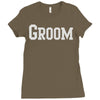 groom (2) Ladies Fitted T-Shirt
