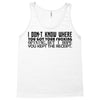 opinions Tank Top