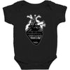 eiffel heart Baby Bodysuit