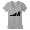 drink beer Women's V-Neck T-Shirt