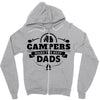 Campers Make the Best Dads Zipper Hoodie