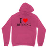 i love running Unisex Hoodie