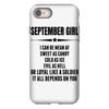 Super September Girl iPhone 8