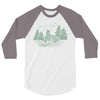 Camping Green 3/4 Sleeve Shirt