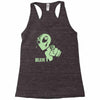 alien believe space sci fi ufo nerd Racerback Tank