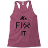 mr fix it handy man Racerback Tank