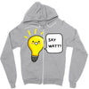 wattever! Zipper Hoodie
