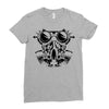 gas mask Ladies Fitted T-Shirt