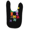 puzzled Baby Bibs