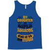 My Daughter Is Super Awesome Her Stepdad Tank Top
