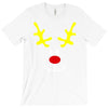 reindeer face novelty christmas T-Shirt