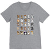 dabbing animals V-Neck Tee