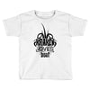 Kraken Loves Boat Toddler T-shirt