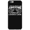 this is what an awesome uncle looks like   mens funny father's day iPhone 6/6s Case