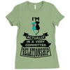 I Am Cat Actually In A Very Commited Relationship Ladies Fitted T-Shirt