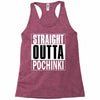 pubg - straight outta pochinki Racerback Tank