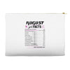 August Girl Facts Leo Accessory Pouches