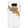 women's sugar skull purple Samsung Galaxy S8