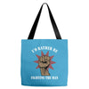 id rather be fighting the man Tote Bags