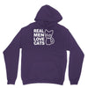 real men love cats Unisex Hoodie