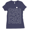 mountains Ladies Fitted T-Shirt