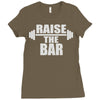 raise the bar Ladies Fitted T-Shirt